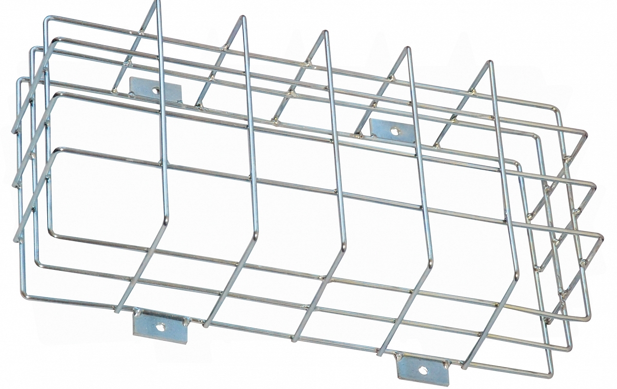 Protection cage for emergency lighting W.415 x H.210 x D.110