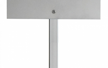 Telescopic vertical pole with mounting plate. Crdits : 