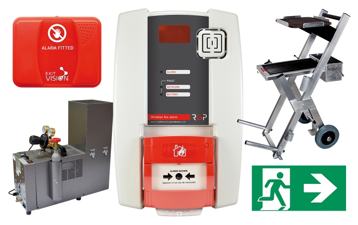 Fire alarm products. Crdits : ©myfiresafetyproducts.com 2021