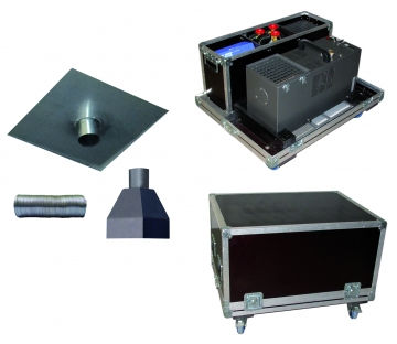 Vicount FT kit (fire detector tester and flight case). Crdits : 
