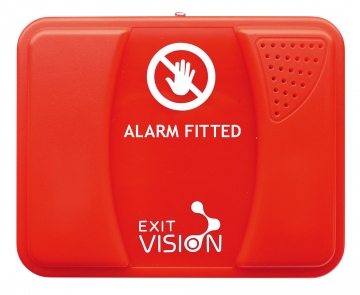 Wireless fire exit alarm. Crdits : 