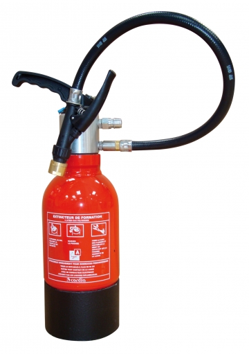 Training extinguisher. Crédits : 