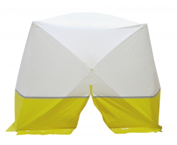 Protection tent – cuboid – W.2500 x H.2000 x D.1800 mm. Crdits : 