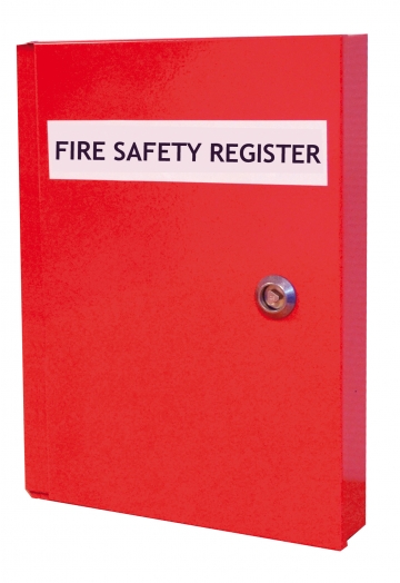 Fire safety document cabinet – W.240 x H.320 x D.50 mm. Crdits : 