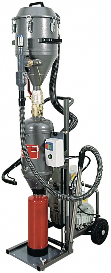 PSM Power (Powder suction machine). Crdits : 