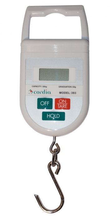 50 kg digital hanging scale. Crdits : 