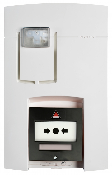 Wireless alarm for terrorist attack 230V - AGYLUS loquence. Crdits : myfiresafetyproducts.com 2021