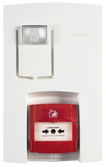 Wireless fire alarm unit - AGYLUS. Crdits : ©myfiresafetyproducts.com 2021