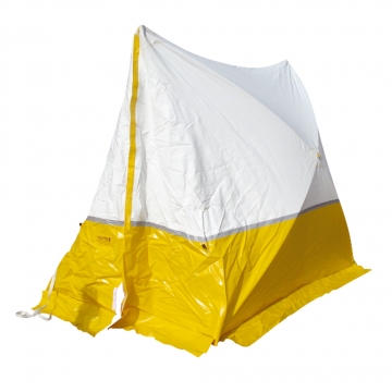 Protection tent – pitched roof – W.2000 x H.1900 x D.2500 mm. Crdits : myfiresafetyproducts.com 2016