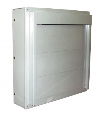 Dynamic weather louvre. Crdits : ©myfiresafetyproducts.com 2021
