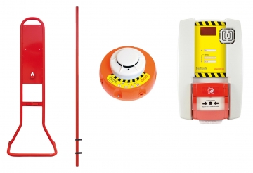 Fire extinguisher stand for detection. Crdits : ©myfiresafetyproducts.com 2021